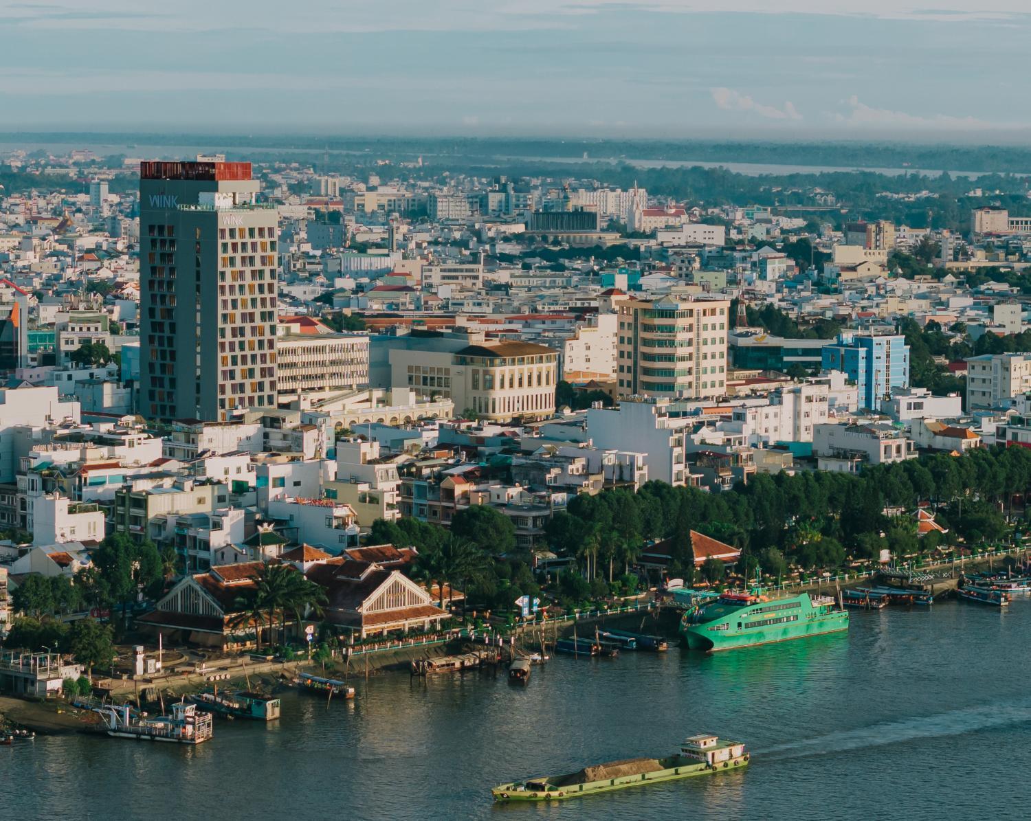Wink Hotel Can Tho Ninh Kieu Wharf - 24Hrs Stay & Rooftop Pool Bar Екстериор снимка